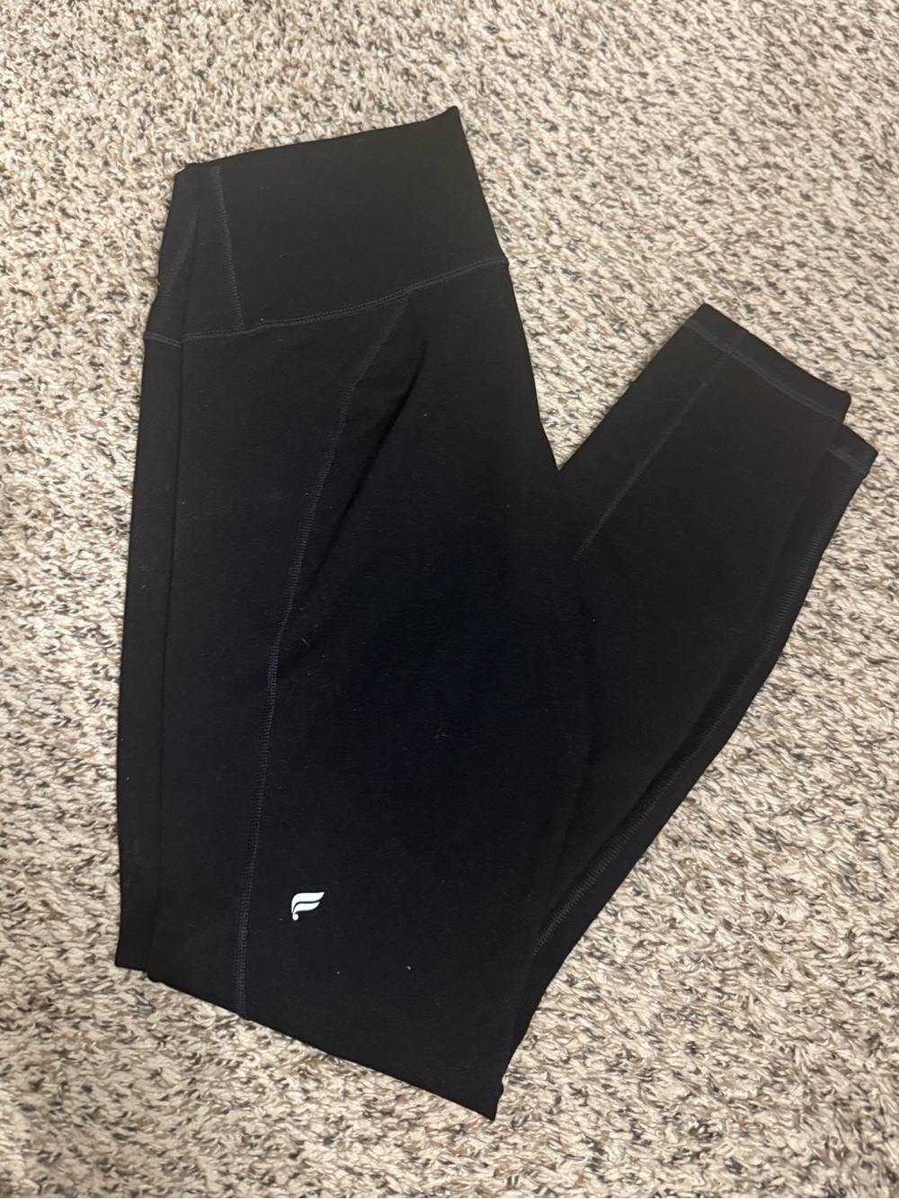 Fabletics Black High-Waist Active Leggings